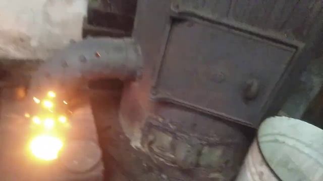 универсальная печь для гаража на отработанном масле дровах смотреть онлайн