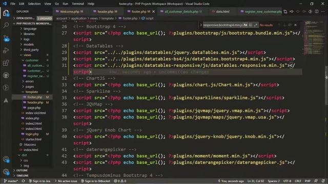 How to create responsive table for user HTML CSS in Codeigniter Account Project