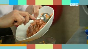 Красная рыба под белым соусом. Короткий рецепт