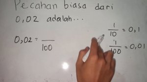 Bentuk Pecahan Biasa Dari 0,02 Adalah, Pecahan Biasa Dari Bentuk Pecahan 0 2 Adalah