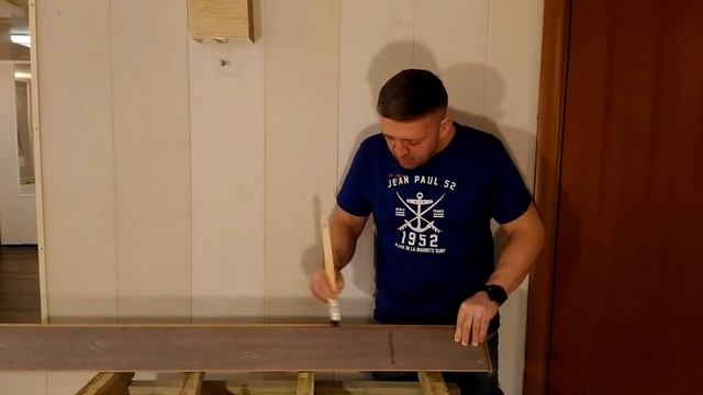 Воск для укладки ламината Rico AquaStop нанесение и обзор