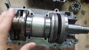 Коленвал РМЗ 550, решение проблемы с лопнувшей цапфой.