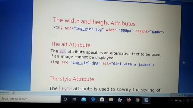 Html attributes? Href,lang,alt,src,title,style
