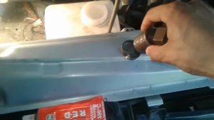 Замена заглушки блока на ваз 21099