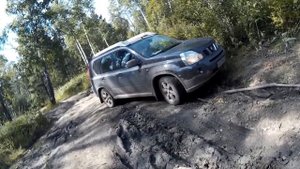 X-trail t31. Легкое бездорожье