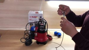 Обзор и установка дренажного насоса ЗУБР М1 НПГ 900