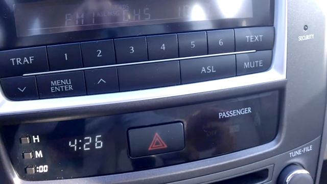 Lexus IS250-Audio Controls-Auto Sound Levelization смотреть онлайн