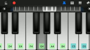 Пиано индийские песни Шахрук Кхан mobile piano tutorial music #индия #пиано