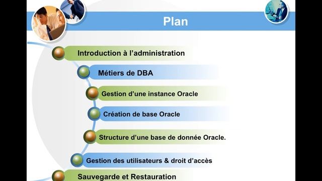 Oracle - Administration Oracle : Plan