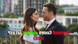 Тест по турецкому сериалу Постучись в мою дверь.