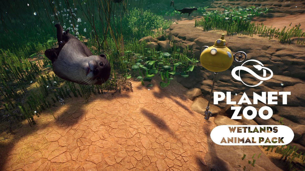 Planet Zoo Wetlands - Пушистые выдры