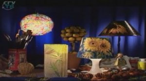 Декупаж домашних осветительных приборов (лампы). Мастер класс.