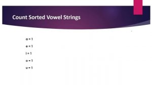 Count Sorted Vowel Strings | LeetCode 1641 | Coders Camp