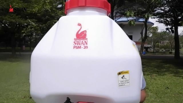 Review penggunaan Power Sprayer merk SWAN tipe PSM - 20