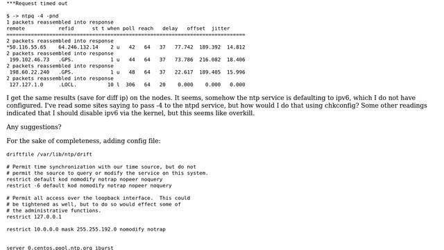 DevOps & SysAdmins: NTP stopped working after update to CentOS 6.5 смотреть онлайн