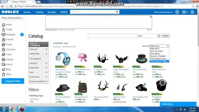 ROBLOX How to Get Griffin Hat 2017 ( This item is not currently for sale ) смотреть онлайн