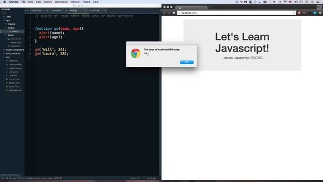 Learn JavaScript - Full Course for Beginners | #3 Functions | Free Online Course
