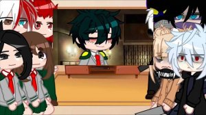 {} LOV and Class 1A react to I think I just met my dad in 1985 {} PART 3 {} MHA/BNHA {} Gacha Club