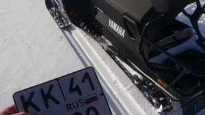 #Камчатка,  снегоход Yamaha vk540v.