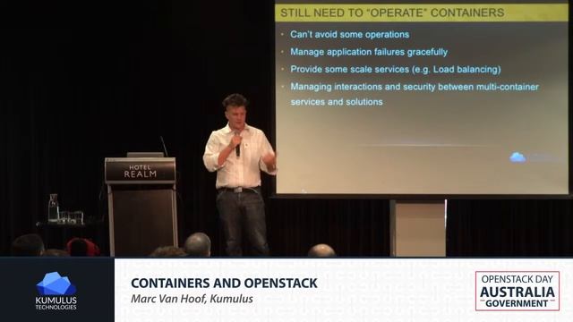 Containers and OpenStack: Marc Van Hoof, Kumulus смотреть онлайн