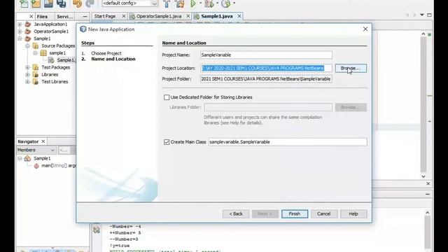 ITSE203 CHAPTER 2 -  JAVA VARIABLES AND DATA TYPES