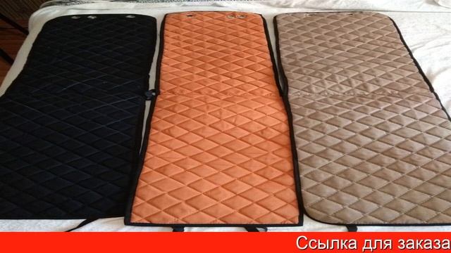 НАКИДКА ИЗ ЭКОКОЖИ НА СИДЕНЬЯ АВТОМОБИЛЯ