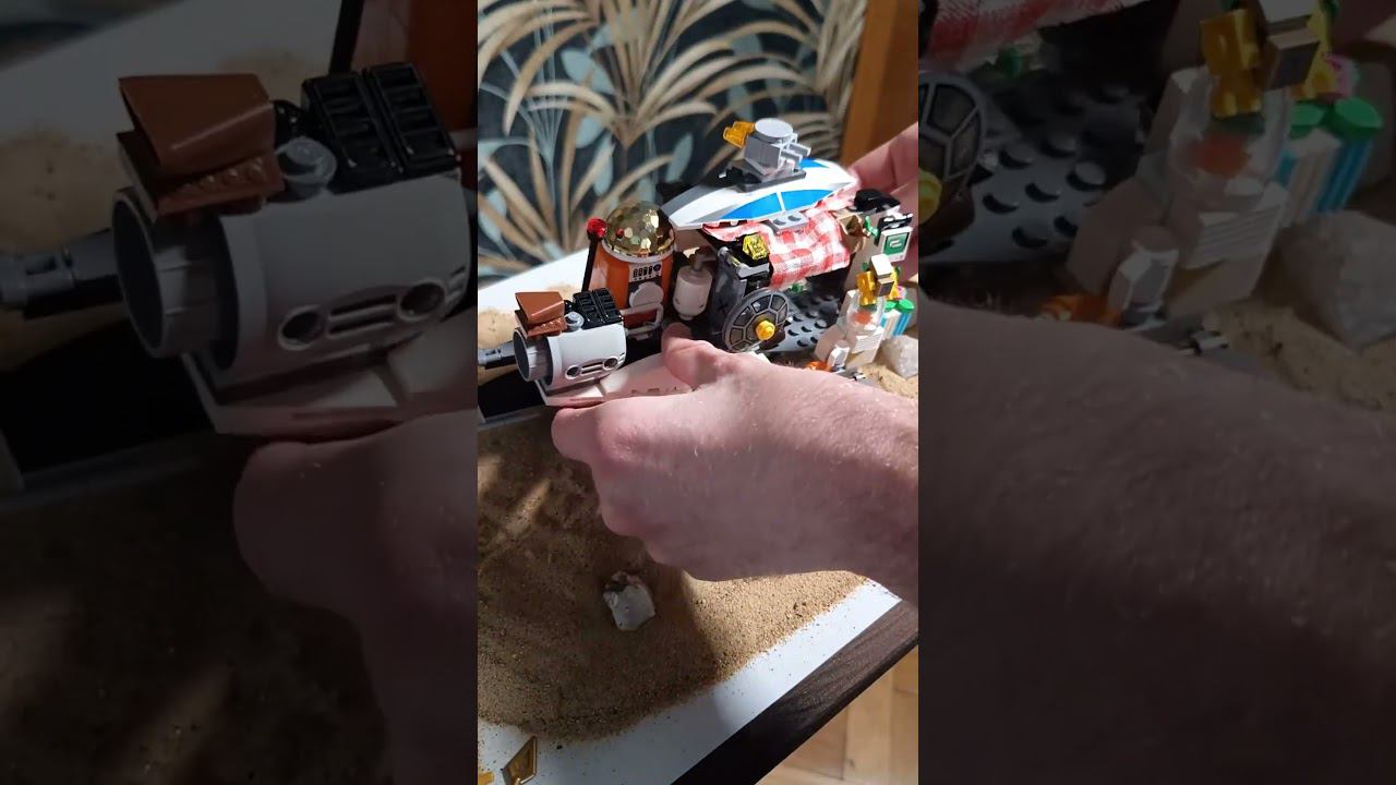 Лего фудтрак во вселенной Звездных Воин | StarWars Lego Foodtruck #lego #shorts смотреть онлайн