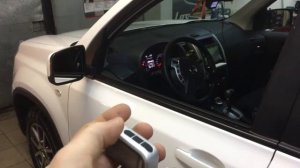 Установка автосигнализации с автозапуском на Nissan x trail