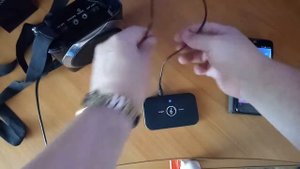 Bluetooth аудио адаптер 2 в 1