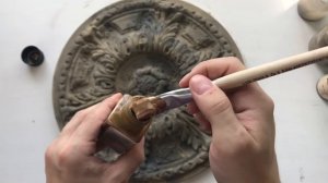 мастер-класс ''Химическая окись бронзы"