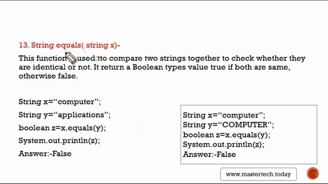 Chapter 8 || String Handling || In One Video || ICSE X JAVA || 9720773406 смотреть онлайн