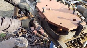 Майже готовий передній міст з т40 на ЮМЗ, огляд переднього бруса