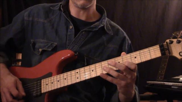 Cours de guitare - Thunderstruck - ACDC - Intro - Trémolo picking n1 TAB