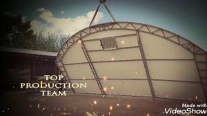монтаж тентового ангара