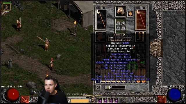 Project Diablo 2 Hunger Maul Werebear Shape Shifter Overview - Splash damage stun build!!! смотреть онлайн