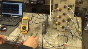 Осцилограф Hantek  и 380 Вольт Первое включение