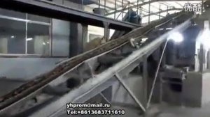 Оборудование для брикетирования гипса, сушки гипса и брикетирование гипса, барабанная сушилка гипса