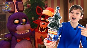 ДАНЯ И АНИМАТРОНИКИ FNAF: НОВЫЙ ГОД В ПИЦЦЕРИИ FIVE NIGHTS AT FREDDY’S!