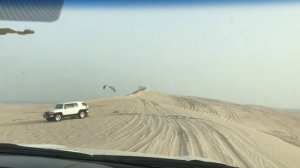 Сафари по пустыне в Катаре. Desert safari in Qatar