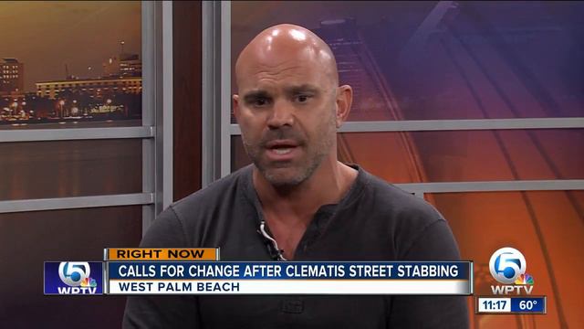 Calls for change after stabbing at Clematis Street restaurant смотреть онлайн