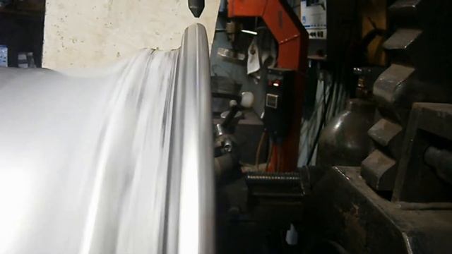 Ремонт легкосплавного диска.Прокатал диск. смотреть онлайн