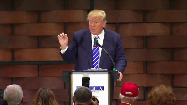Donald Trump Speaks In Charleston