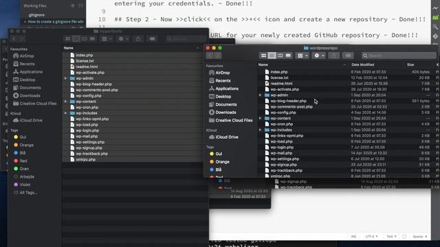 How to create a .gitignore file when working with GitHub and WordPress смотреть онлайн