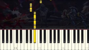 Sing 2 - A Sky Full of Stars - VERY EASY Piano tutorial