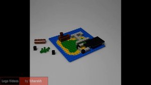 Lego 6260 - instruction of alt. model C building