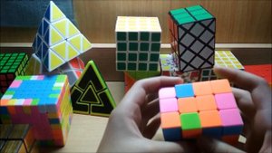 Сборка кубоида, или кубика Рубика 3х3х4