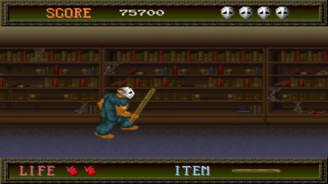 Splatterhouse (Arcade). Игры 80-х. Longplay.