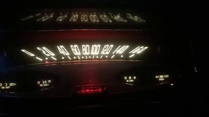 Работа переделанных приборов в москвич 408