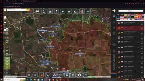 Обзор карты боевых действий Militarymaps Война на Украине за 28 августа 2024 год.