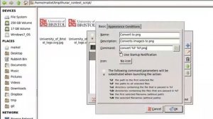 How to add context menu to Thunar file manager